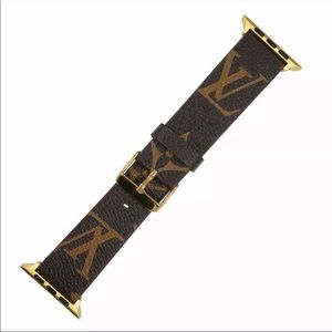 Louis Vuitton genuine leather Apple Watch band